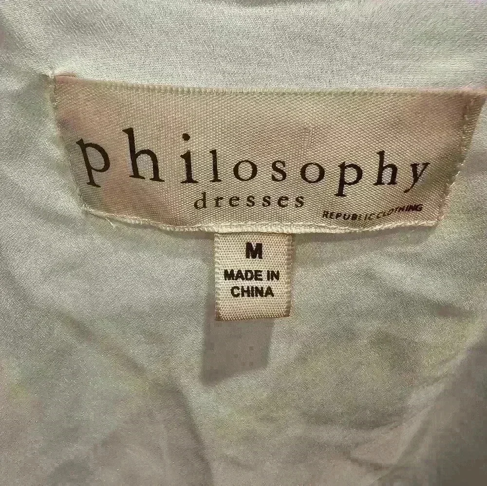 PHILOSOPHY fraternity Color Dress
